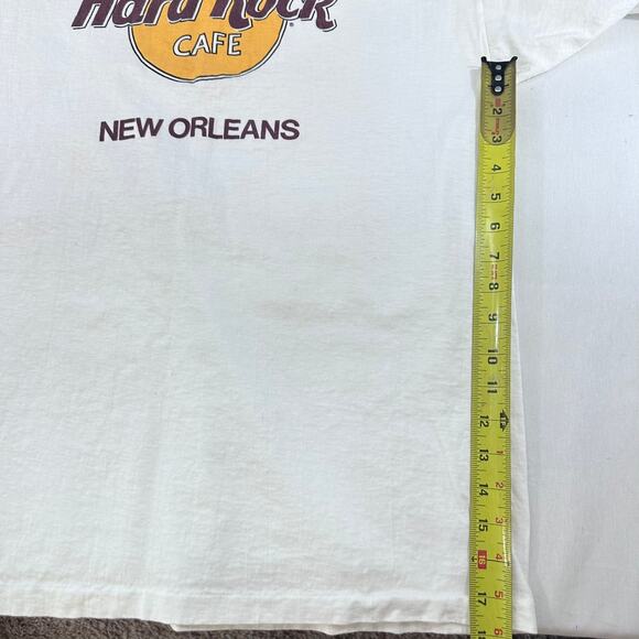 Vintage Hard Rock Cafe Uni sz XL New Orleans T Shirt 90s Made in USA 100% Cotton - Picture 10 of 10